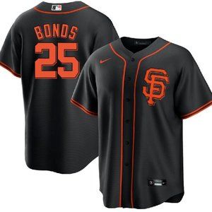 San Francisco Giants Barry Bonds Black Jersey